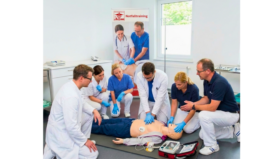 Notfalltraining für Arztpraxen, Pflegedienste, Altenheime, Seniorenheime, Medizinisches Personal